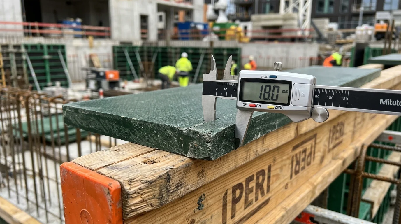 18 mm Polimer Kalıp Paneli İhale Teknik Şartnamesi ve H20 Sistem Uyumluluk Rehberi